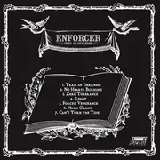 7inch Vinyl Single - Enforcer - Trail Of Darkness - insert