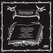 7inch Vinyl Single - Enforcer - Trail Of Darkness - clear translucent pressing