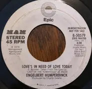 Engelbert Humperdinck - Love's In Need Of Love Today