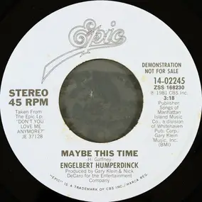 Engelbert Humperdinck - Maybe This Time