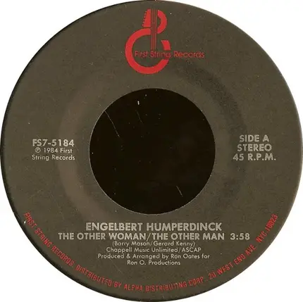 Engelbert Humperdinck - The Other Woman / The Other Man