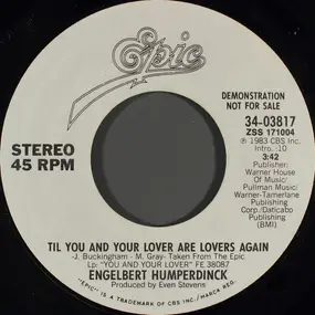 Engelbert Humperdinck - Till You And Your Lover Are Lovers Again