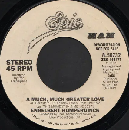 Engelbert Humperdinck - A Much, Much Greater Love