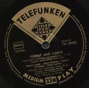 10'' - Engelbert Humperdinck - Hänsel Und Gretel (Querschnitt Durch Das Märchenspiel)