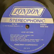 LP - Engelbert Humperdinck - Love Letters