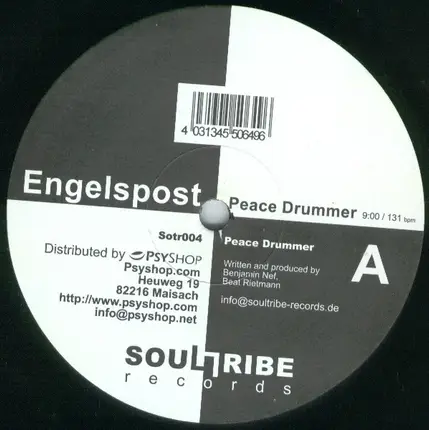 Engelspost - Peace Drummer