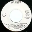 7inch Vinyl Single - England Dan & John Ford Coley - If The World Ran Out Of Love Tonight
