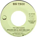 7inch Vinyl Single - England Dan & John Ford Coley - You Can't Dance