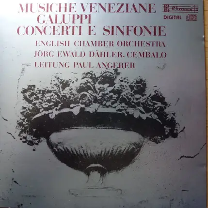 Galuppi - Musiche Veneziane - Galuppi : Concerti E Sinfonie