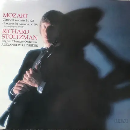 English Chamber Orchestra , Richard Stoltzman - Mozart Clarinet Concerto, K. 622, Concerto For Bassoon, K, 191 (Arranged For Clarinet)