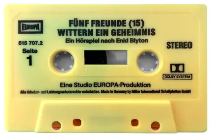 Enid Blyton - 015: Wittern Ein Geheimnis