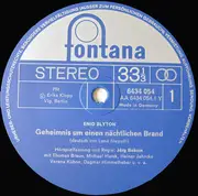 LP - Enid Blyton - Geheimnis Um Einen Nächtlichen Brand