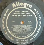 LP - Enrico Caruso / John McCormack - Musical Antique