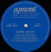LP - Enrico Caruso / John McCormack - Operatic Arias / Irish Songs