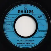 7inch Vinyl Single - Enrico Macias - La Folle Esperance