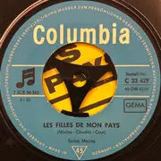 7inch Vinyl Single - Enrico Macias - Les Filles De Mon Pays / El Porompompero