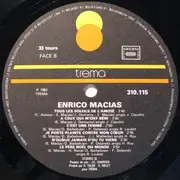 LP - Enrico Macias - Un Berger Vient De Tomber - Gatefold