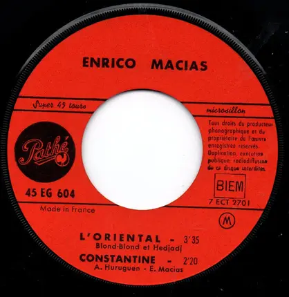 Enrico Macias - Va T'en