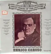 LP - Enrico Caruso - Great Voices of the century Volume Three