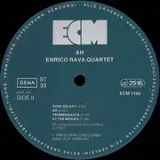 LP - Enrico Rava Quartet - »Ah«