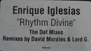 12inch Vinyl Single - Enrique Iglesias - Rhythm Divine