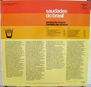 LP - Ensemble Amaro De Souza / Haraldo De Oliveira - Saudades Do Brasil