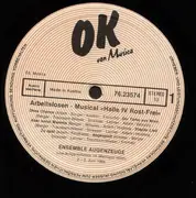 LP - Ensemble Augenzeugen - Arbeitslosen - Musical >> Halle IV Rost - Frei <<