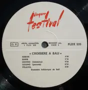 LP - Ensemble Folklorique de Bali - Croisière A Bali