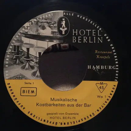 Ensemble Hotel Berlin - Hotel Berlin (Restaurant Kroepels)