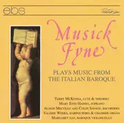 CD - Ensemble Musick Fyne - Plays Music From The Italian Baroque