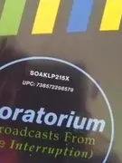 LP - Enter Shikari - Moratorium (Broadcasts From The Interruption) - Blue with Black Splatter