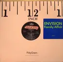 12inch Vinyl Single - Envision - Family Affair - Promo
