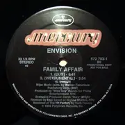 12inch Vinyl Single - Envision - Family Affair - Promo