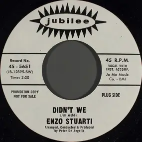 Enzo Stuarti - Didn't We