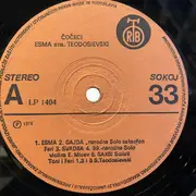 LP - Esma I Ansambl Teodosievski - Belly Dances - Instrumental