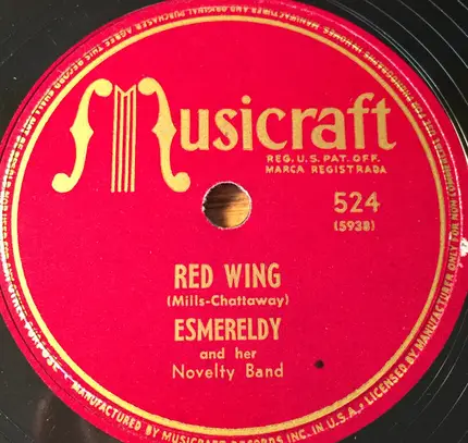Esmereldy And Her Novelty Band - Slap Her Down Again Paw / Red Wing