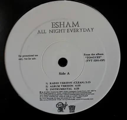 Esham - All Night Everyday