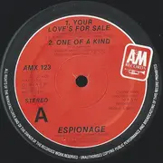 12inch Vinyl Single - Espionage - Your Love's For Sale