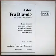 Double LP - Daniel Francois Esprit Auber - Fra Diavolo - Mono / Insert / Gatefold
