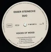 LP - Esser Steinecke Duo - Voices Of Wood - rare folk flamenco