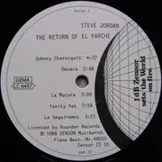 LP - Steve Jordan - The Return Of El Parche