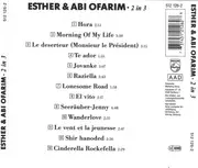 CD - Esther & Abi Ofarim - 2 In 3