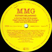 LP - Esther Bejarano - 'S Dremlen Feigl Ojf Di Zwajgn / Vögel Träumen Auf Den Zweigen (Lieder Aus Dem Widerstand) - Still sealed