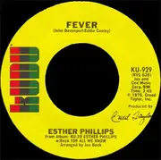 7inch Vinyl Single - Esther Phillips - For All We Know / Fever