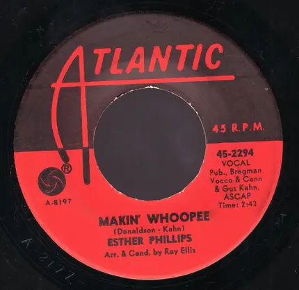 Esther Phillips - Moonglow & Theme From Picnic