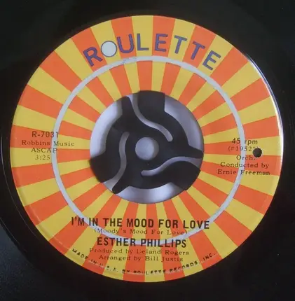 Esther Phillips - Too Late To Worry, Too Blue To Cry