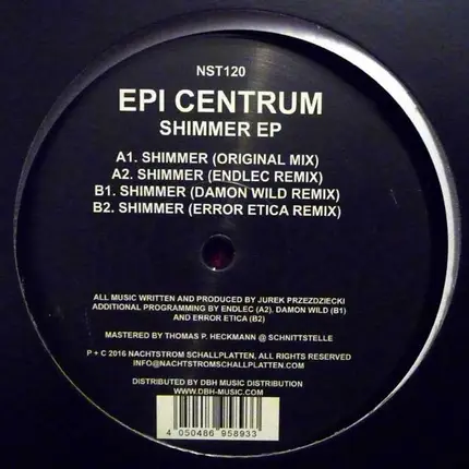 Epi Centrum - Shimmer EP