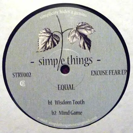 Equal - Excuse Fear EP