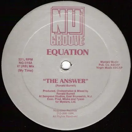 Equation - The Answer