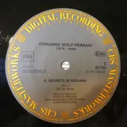 LP - Wolf-Ferrari - Il Segreto di Susanna = The Secret Of Susanna = Le Secret de Suzanne = Susannens Geheimnis - Hardcover Box + Booklet